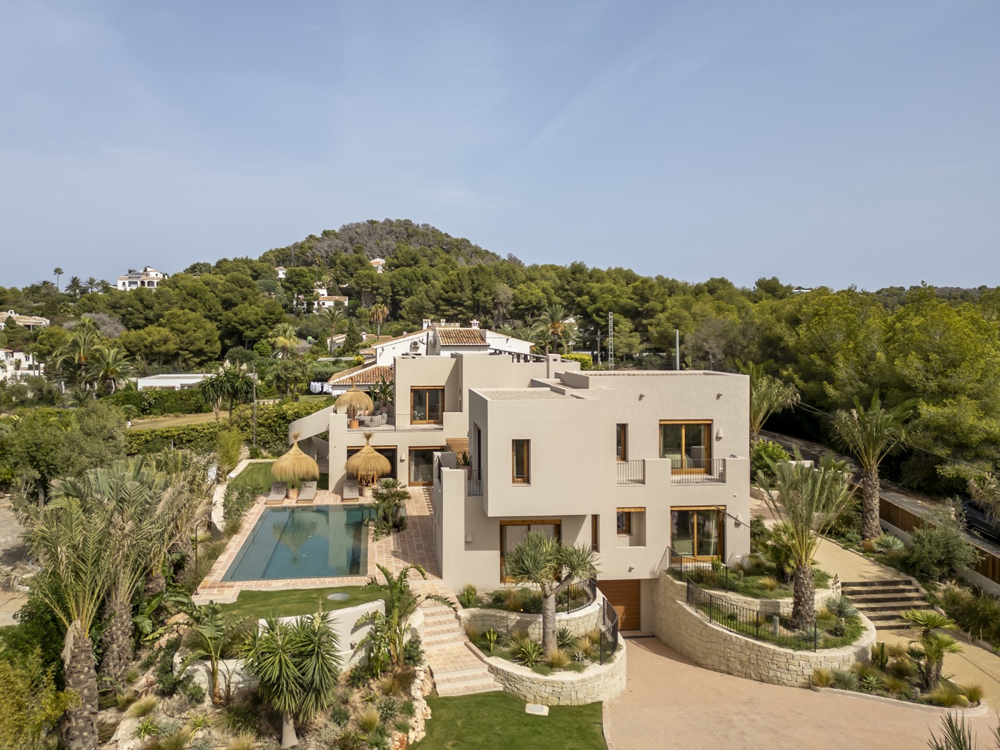 Casa Vos desde el aire